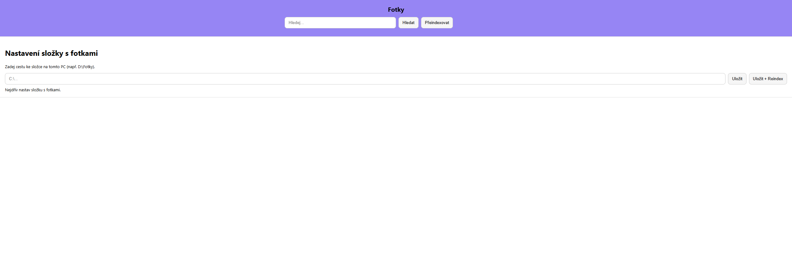 Foto Indexer screenshot 1